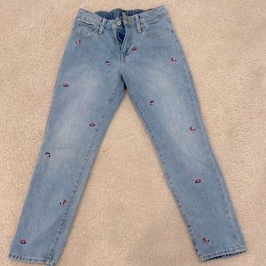 GAP girlfriend mid rise jeans